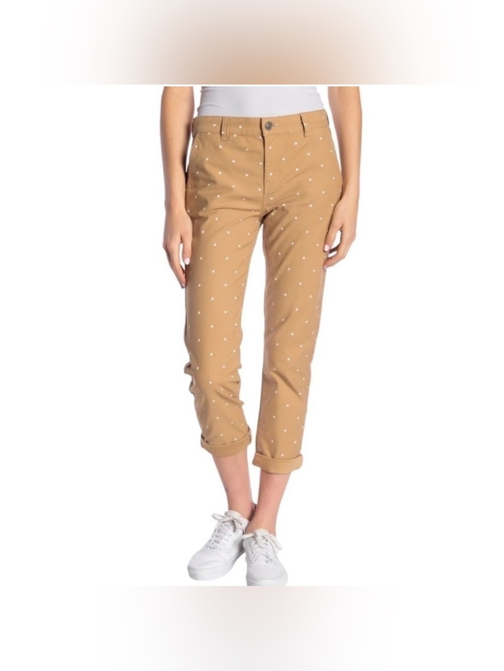 NWOT Current/Elliot The Confidant Pant in Barkley Polka Dot Size 25 - Picture 3 of 10